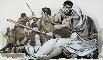 Tiberius Gracchus (gouache på papper) av Angus McBride