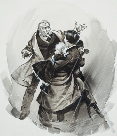 "Var är resten av dem" (gouache på papper) av Angus McBride