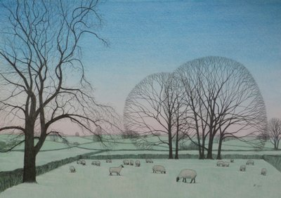 Frostig morgon, 2012 av Anna Phillips
