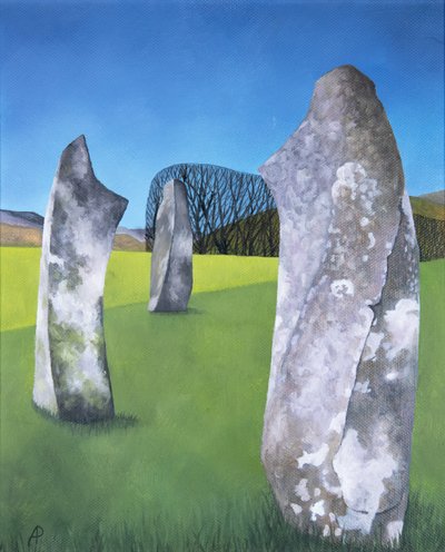 Kilmartin Stones 2, 2018 av Anna Phillips