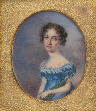 Sarah Ann Beck, ca. 1818. av Anna Claypoole Peale