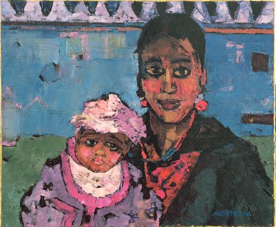 Spanish Mother  av Anna Contemporary Artist Kostenko