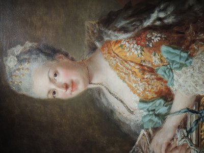 Louise-Honorine Crozat du Châtel, hertiginna av Choiseul (Therbush) av Anna Dorothea Therbusch