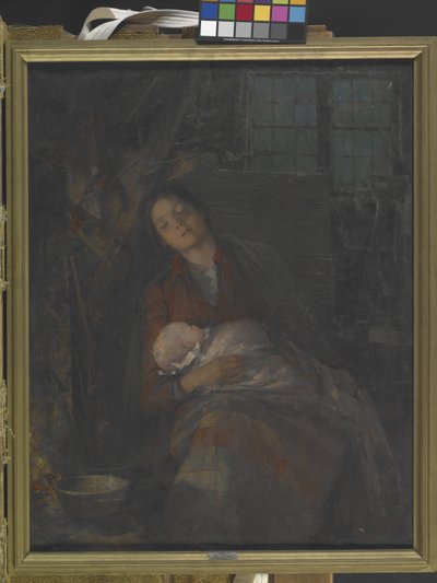 Vila (olja på duk) av Anna Nordgren