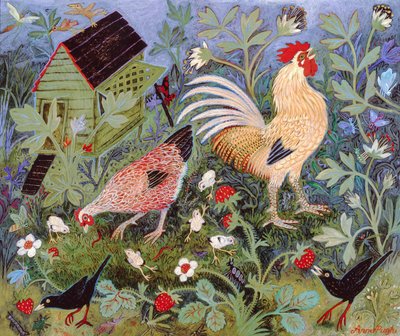 Gratis för alla, 2009 (akryl) av Anna Pugh
