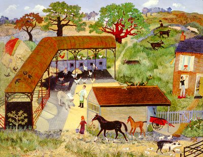 Hog Wash, 2008 (akryl) av Anna Pugh