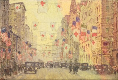 Fifth Avenue i vapenstilleståndsvintern av Anna Richards Brewster