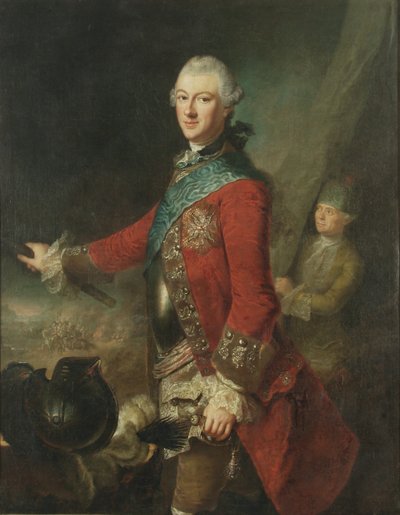 Porträtt av Michal Kazimierz Oginski 1731-1799, Grand Hetman av Litauen, ca 1755 av Anna Rosina Lisiewska