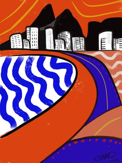 En spännande resa till en livlig kuststad av Anna Viklund