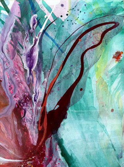 Ett livfullt blomsterflöde av Anna Viklund