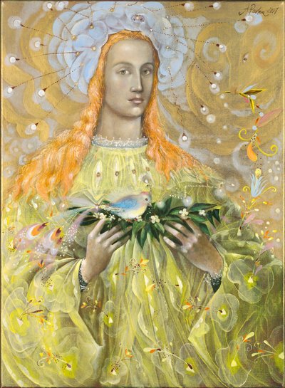 Aries, 2007 (olja på belgiskt linne) av Annael Anelia Pavlova