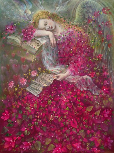 I Dream of You, 2018 (olja på belgiskt linne) av Annael Anelia Pavlova