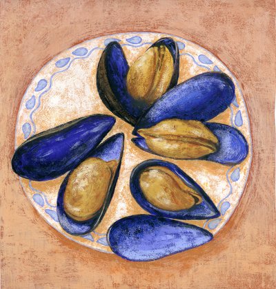 Mögel, 2014 (gouache) av Annalisa Morrocco