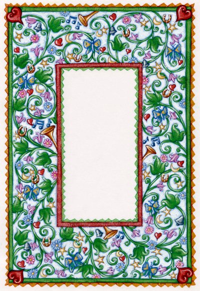 Bröllop , 2009 (gouache) av Annalisa Morrocco