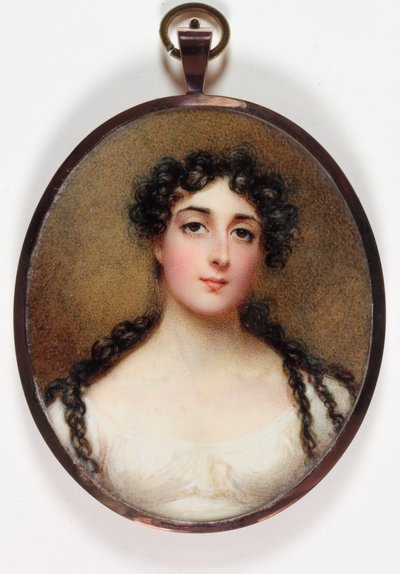 Självporträtt (emalj) av Anne  Wellesley