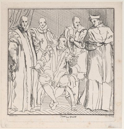 Karl V, 1700-talet. av Anne Claude Philippe de Caylus