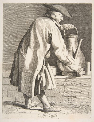 Kaffeförsäljare, 1746. av Anne Claude Philippe de Caylus