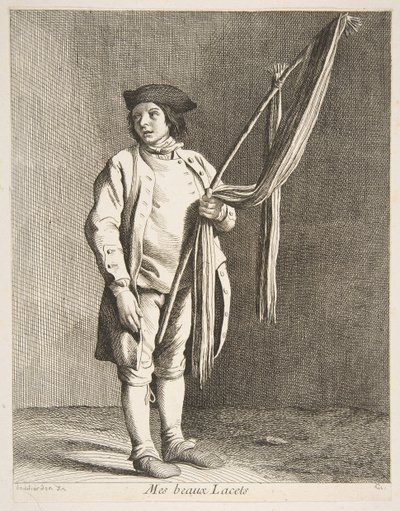 Spetshandlare, 1738. av Anne Claude Philippe de Caylus