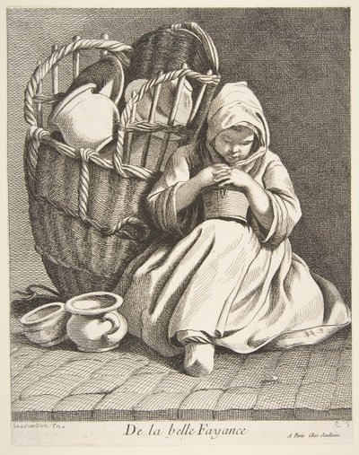 Keramikhandlare, 1738. av Anne Claude Philippe de Caylus