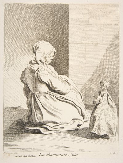 Den charmiga dockan, 1742. av Anne Claude Philippe de Caylus