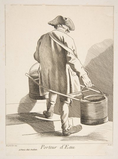 Vattenbärare, 1742. av Anne Claude Philippe de Caylus