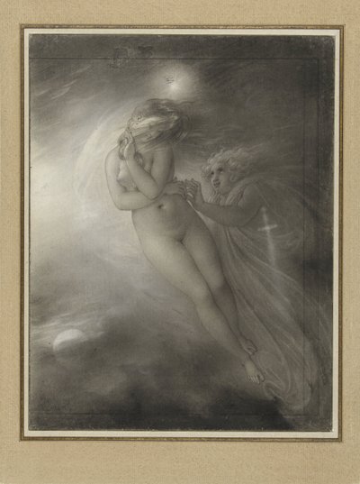 Spökena från Malvina och Oscar av Anne Louis Girodet Trioson