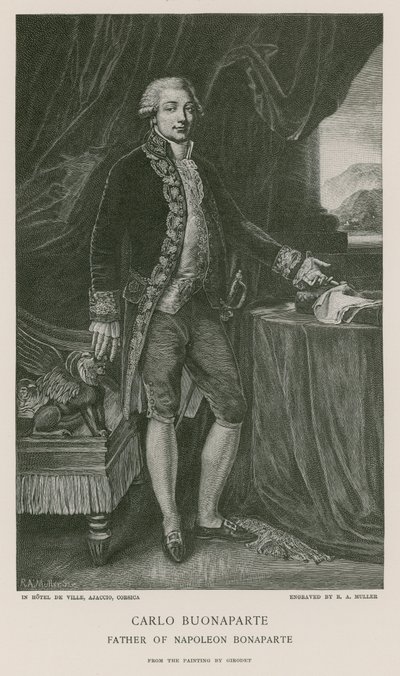 Charles Bonaparte av Anne Louis Girodet de Roucy Trioson