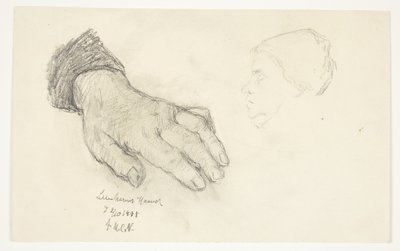 Lilla Marens hand av Anne Marie Carl Nielsen