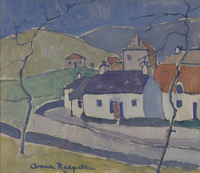 Gård vid Ruberslaw av Anne Redpath
