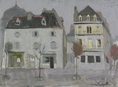 Hus, Concarneau av Anne Redpath