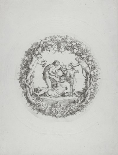 Drunken Silenus ("Tazza Farnese") av Annibale Carracci