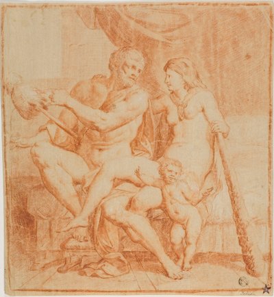 Hercules och Iole av Annibale Carracci