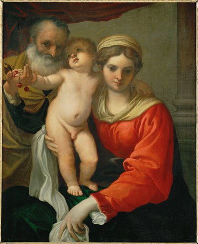 Madonna med körsbär... av Annibale Carracci