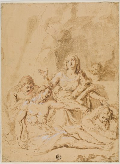Pieta av Annibale Carracci