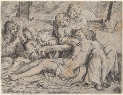 Pieta ("Kristus från Caprarola") av Annibale Carracci