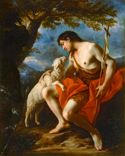 Saint John Baptist (målning) av Annibale Carracci