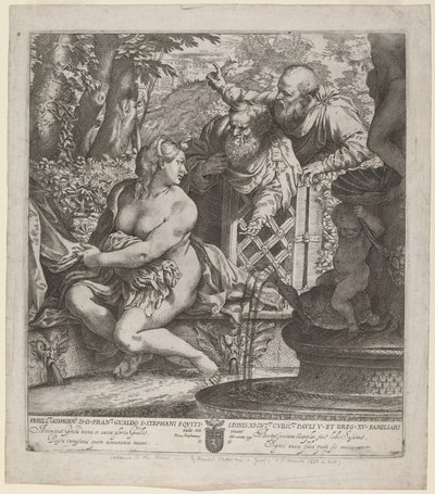 Susanna och de äldre av Annibale Carracci