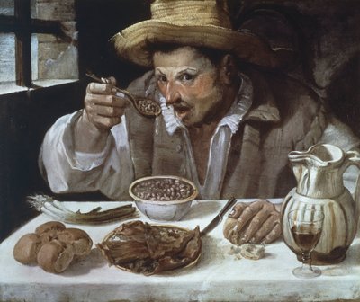Bönätaren, av Annibale Carracci (1560-1609) av Annibale Carracci