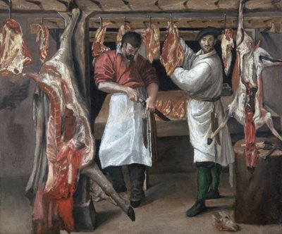Slaktarens butik av Annibale Carracci