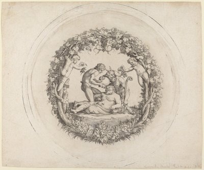 The Drunken Silenus ("The Tazza Farnese") av Annibale Carracci
