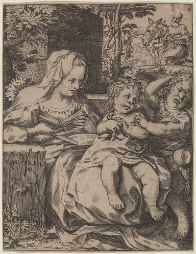 Svalans Madonna av Annibale Carracci