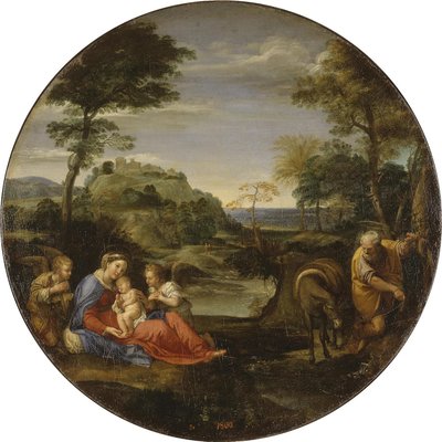 Resten om "Flykten till Egypten av Annibale Carracci