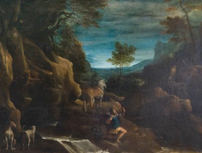 Synen av Saint Eustace av Annibale Carracci