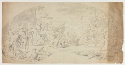 Triumf för Bacchus och Ariadne av Annibale Carracci