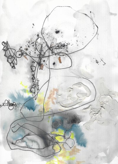Dynamisk abstrakt expressionism av Annick