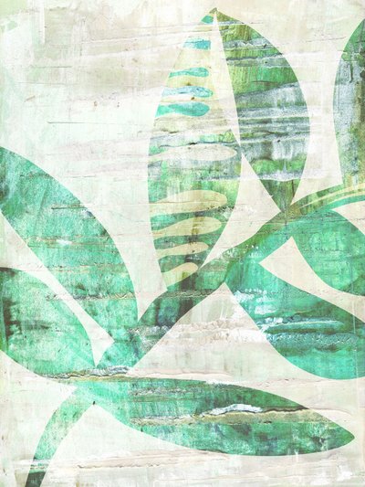 Texturerade botaniska blad av Annick