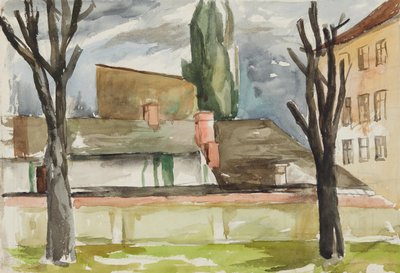 Bakgård av Anny Dollschein