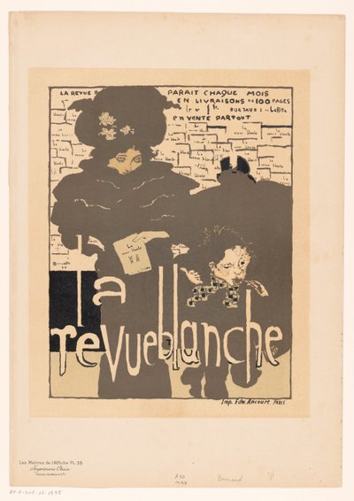 Annons för La Revue Blanche Poster Masters (serietitel på objekt) av Anonymous