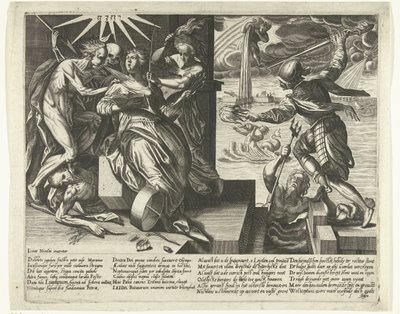 Allegori över Leidens nöd och lättnad, 1574 av Anonymous