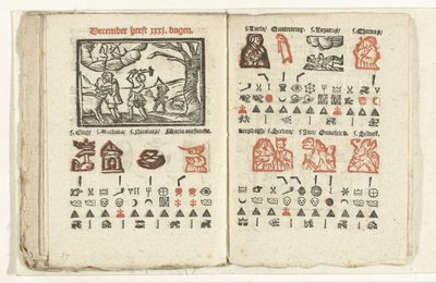 Prognossidor för december 1712 av Anonymous